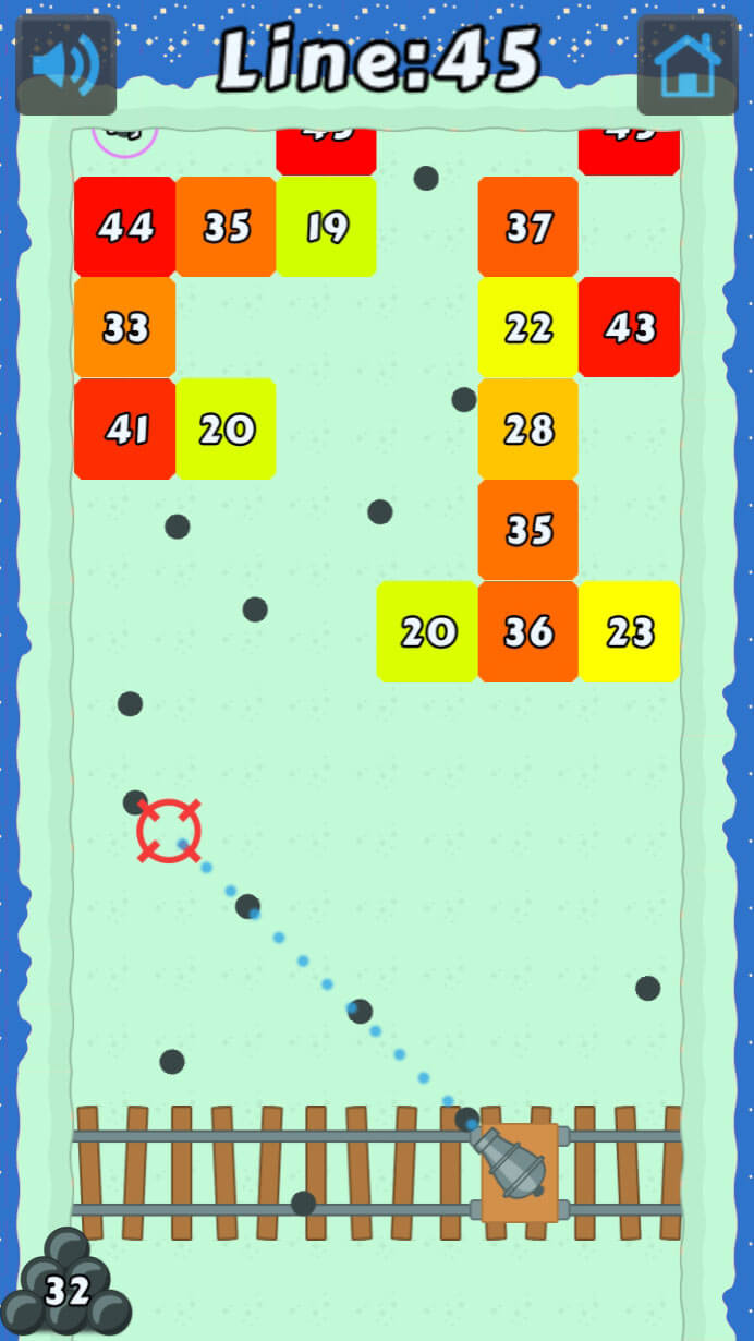 اسکرین شات 3 بازی بازی آجرشکن توپ بازی