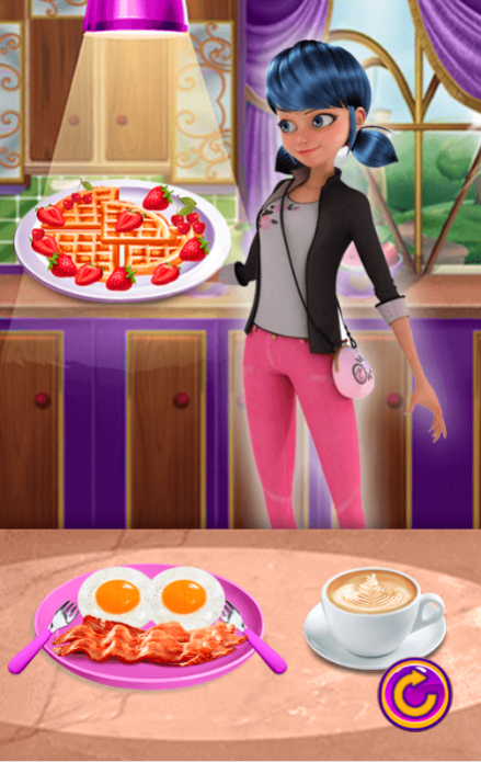اسکرین شات 4 بازی بازی دخترانه اشپزی دختر کفشدوزکی