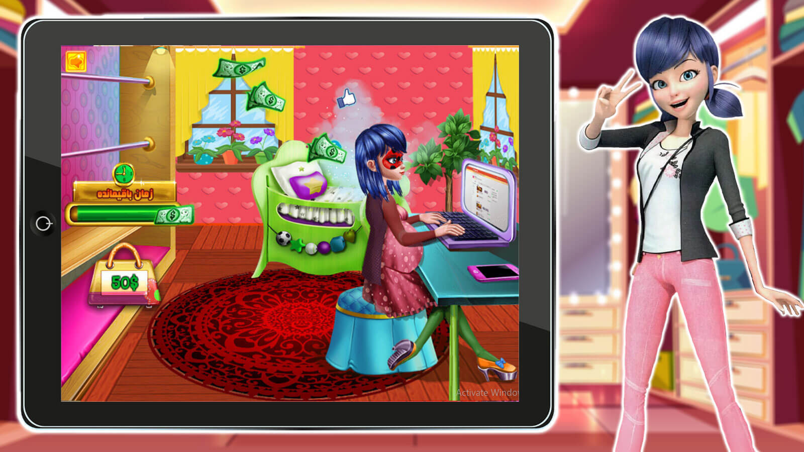 اسکرین شات 2 بازی ‏بازی دخترانه دختر کفشدوزکی و سیسمونی