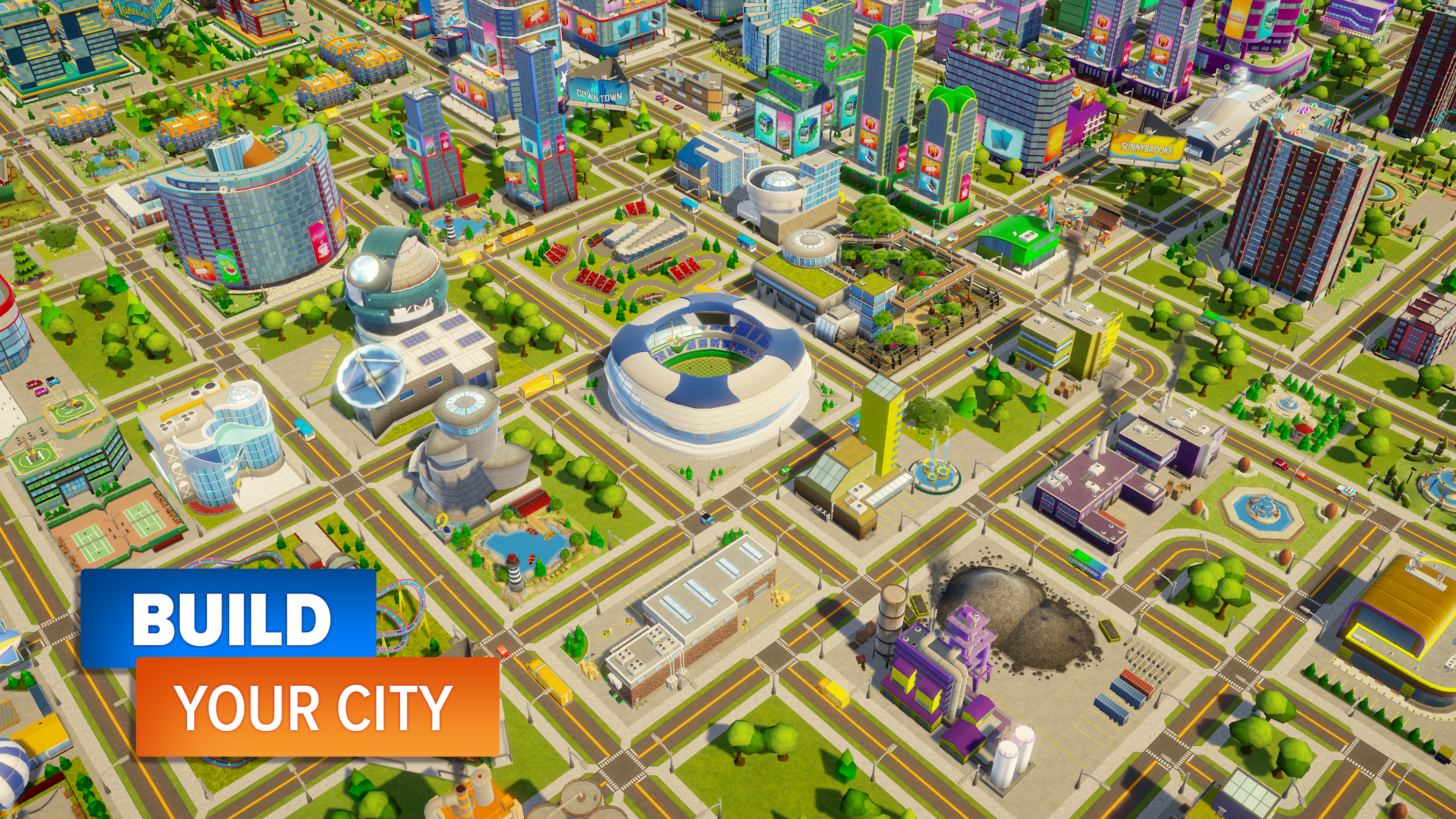 اسکرین شات 1 بازی Citytopia®