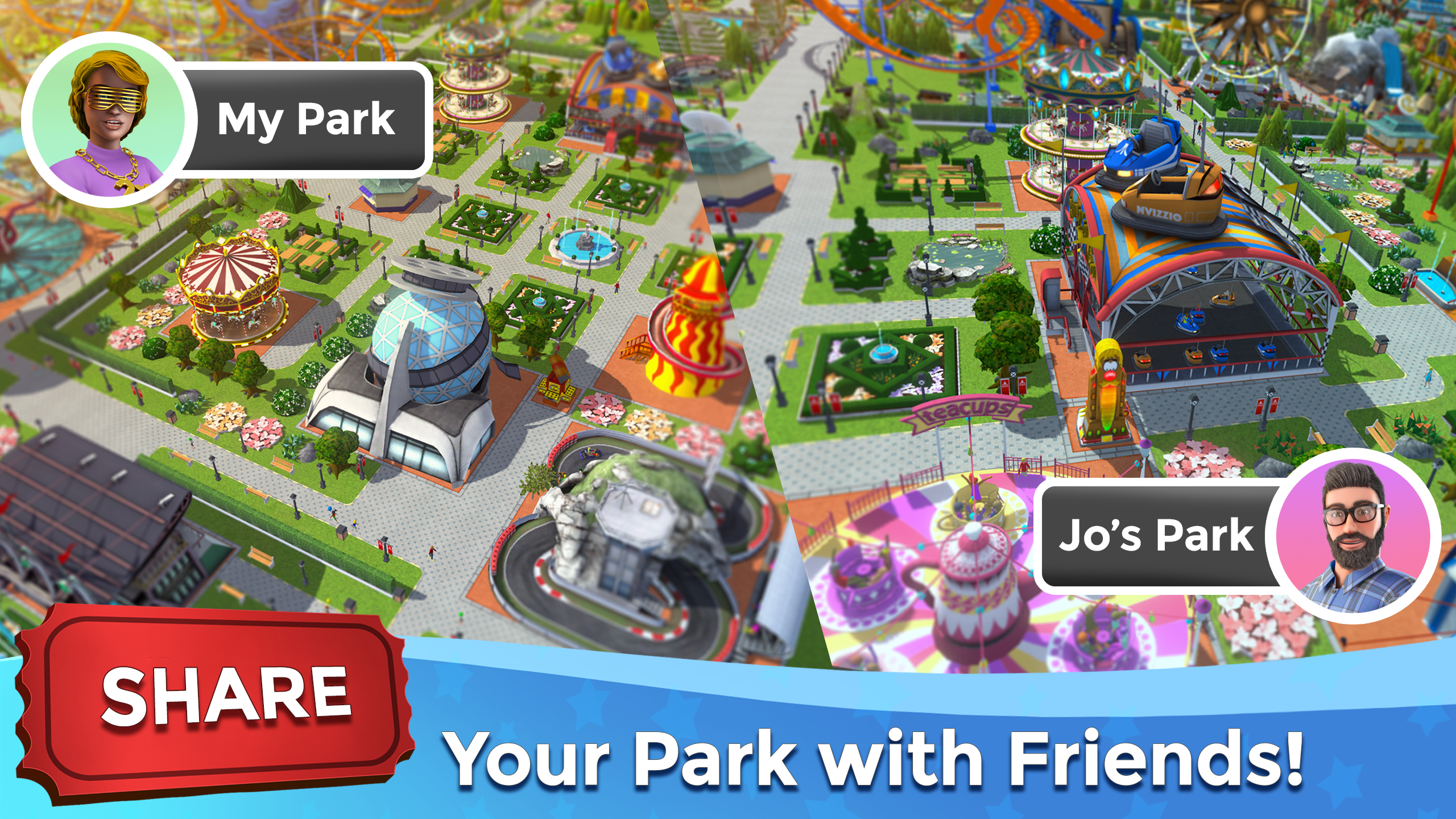 اسکرین شات 7 بازی RollerCoaster Tycoon Touch
