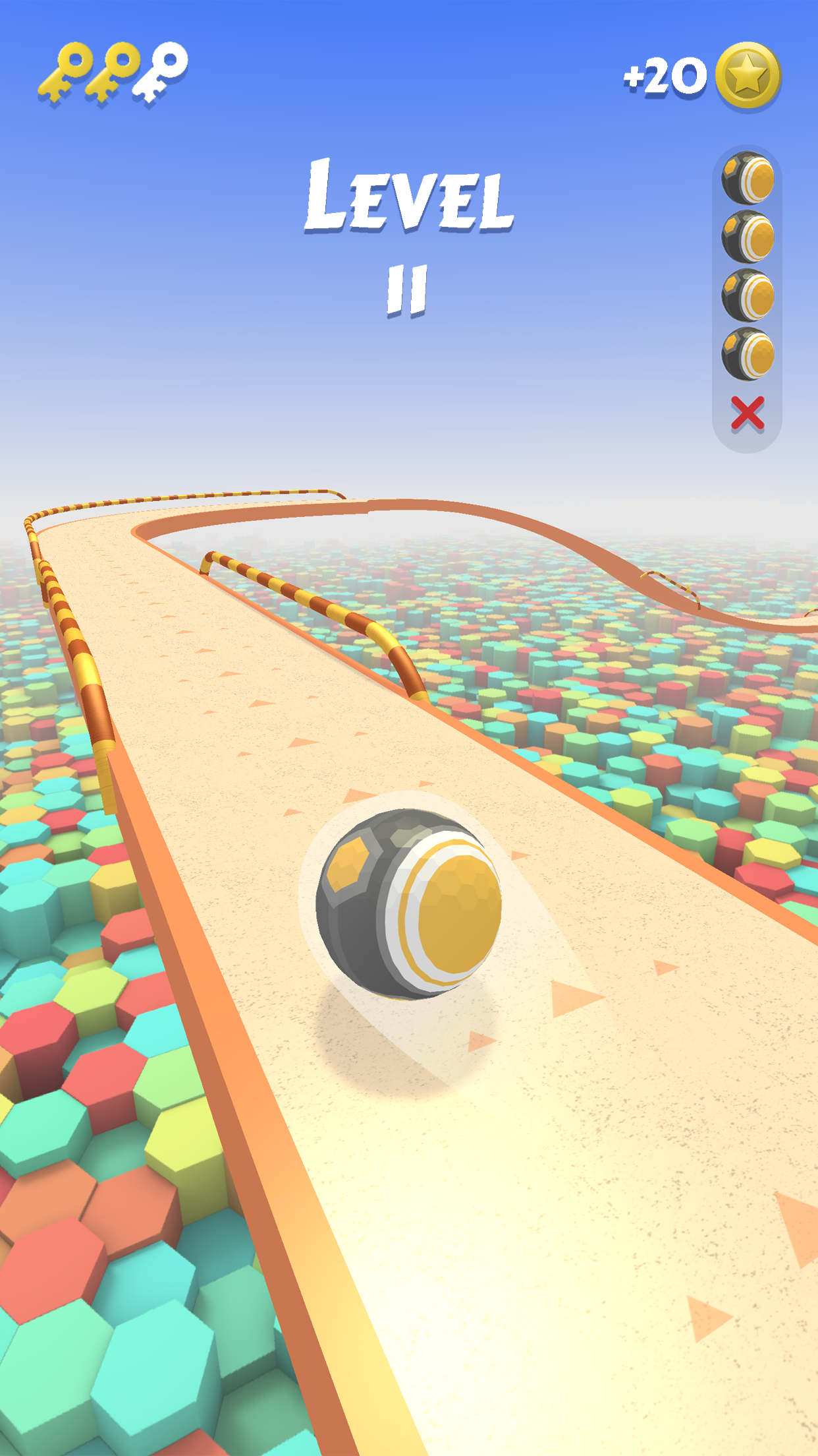 اسکرین شات 1 بازی Action Balls: Gyrosphere Race