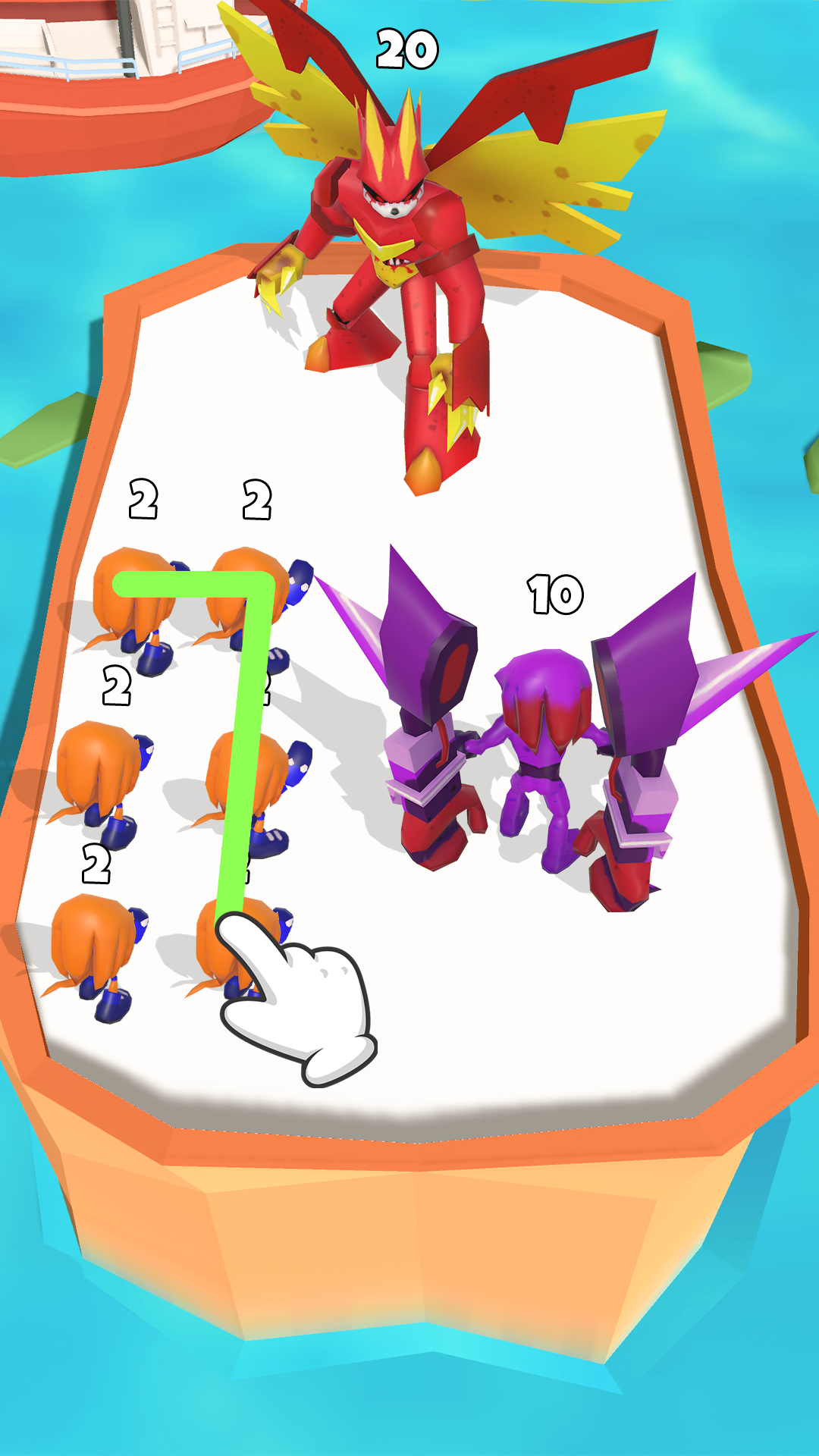 اسکرین شات 3 بازی Merge Super: Hedgehog Fight