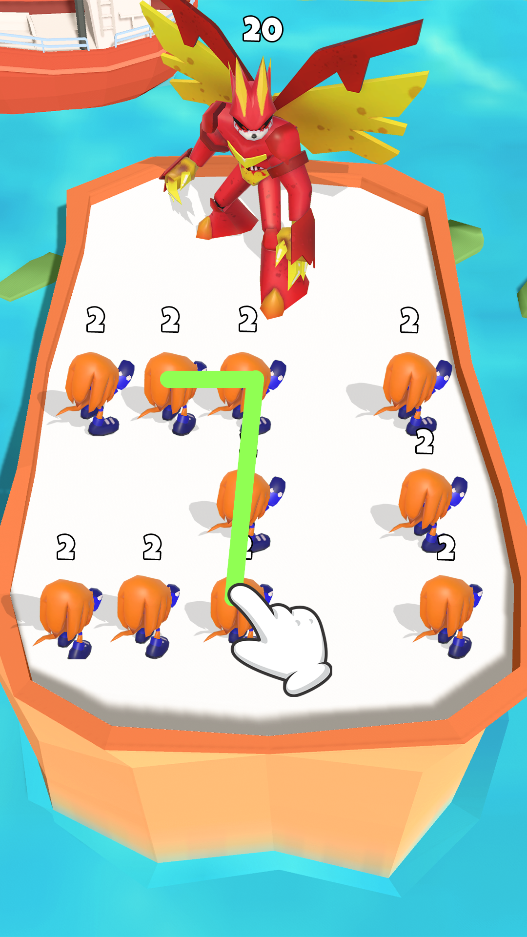 اسکرین شات 2 بازی Merge Super: Hedgehog Fight