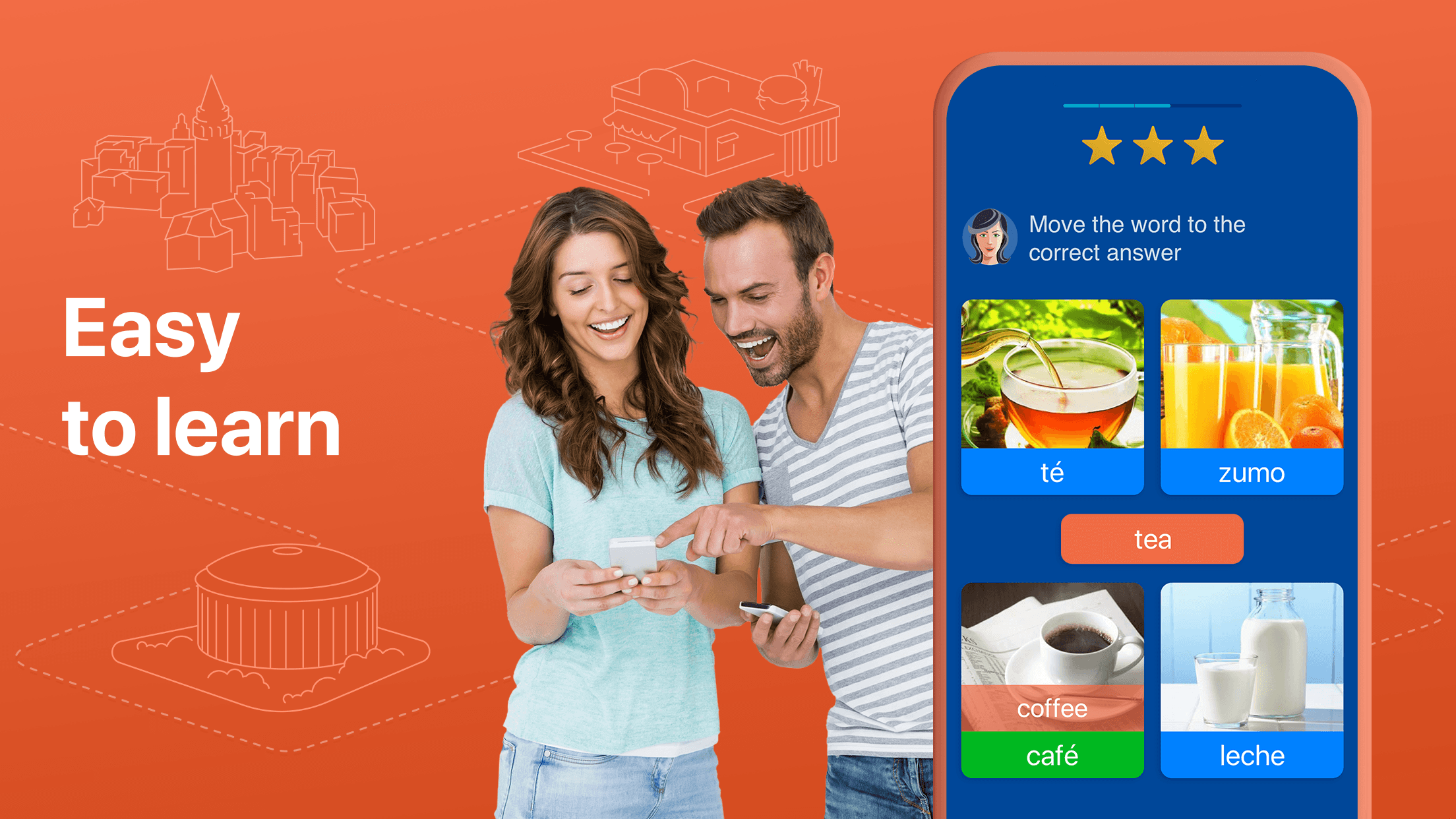 اسکرین شات 3 برنامه Learn American English Easily