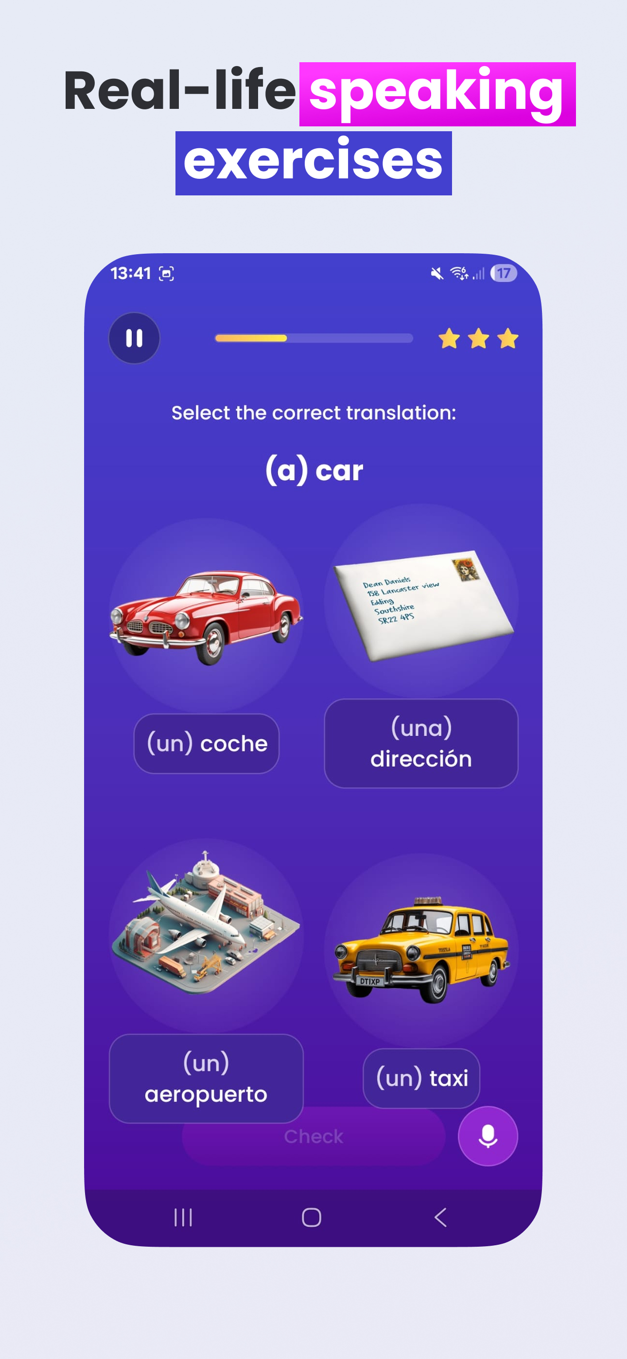 اسکرین شات 2 برنامه Mondly: Learn 41 Languages