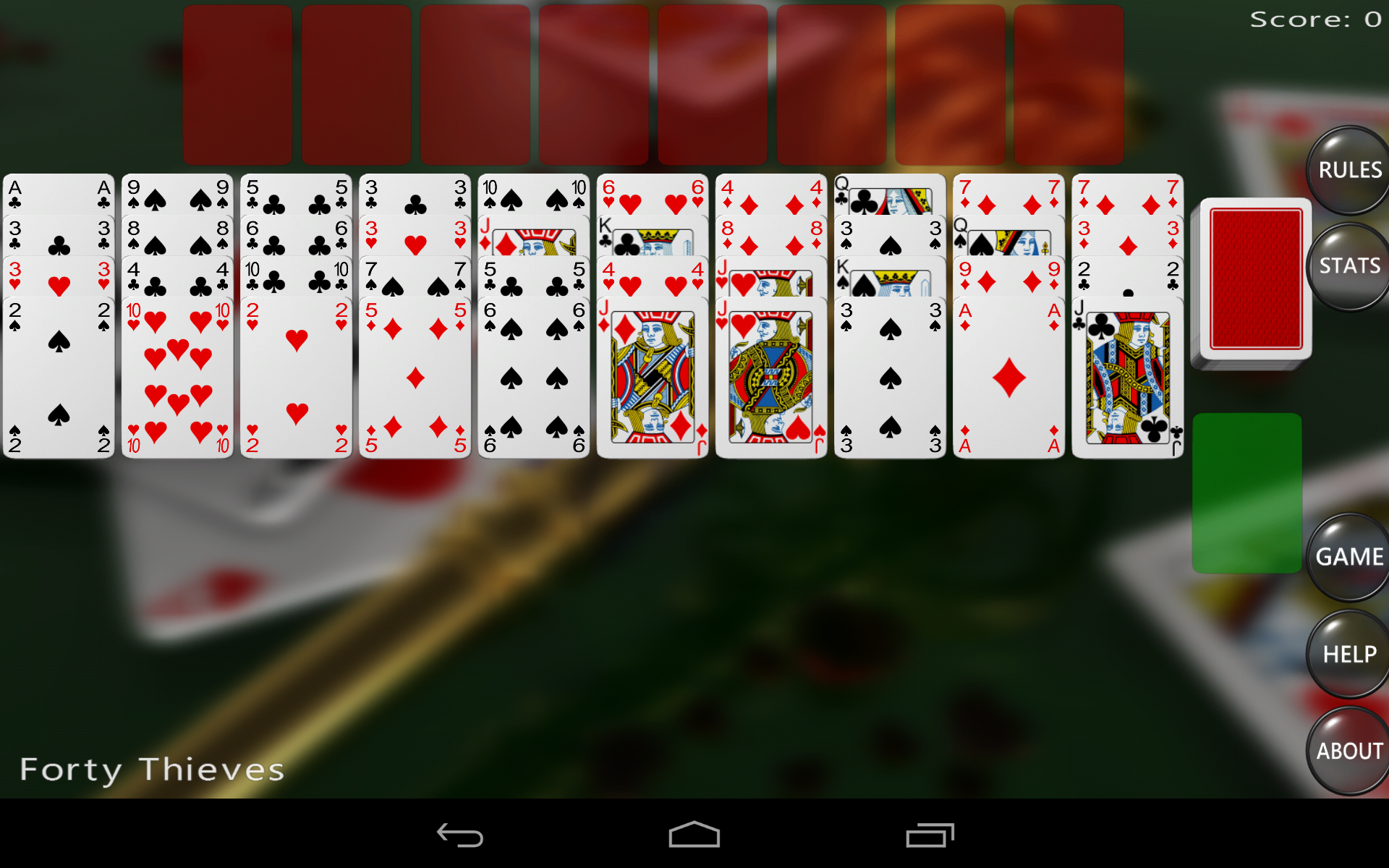 اسکرین شات 8 بازی 21 Solitaire Games