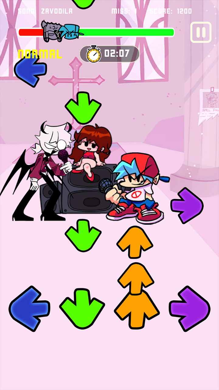 اسکرین شات 2 بازی FNF Rap Battle Funkin Beat Mod