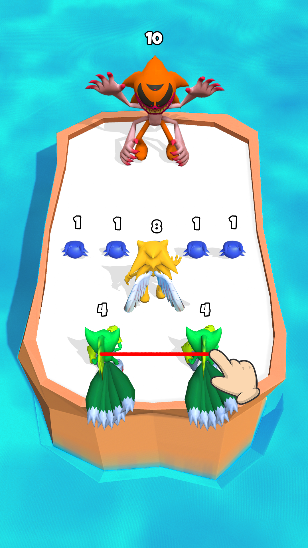 اسکرین شات 2 بازی Merge Hedgehog: Strongest Ever