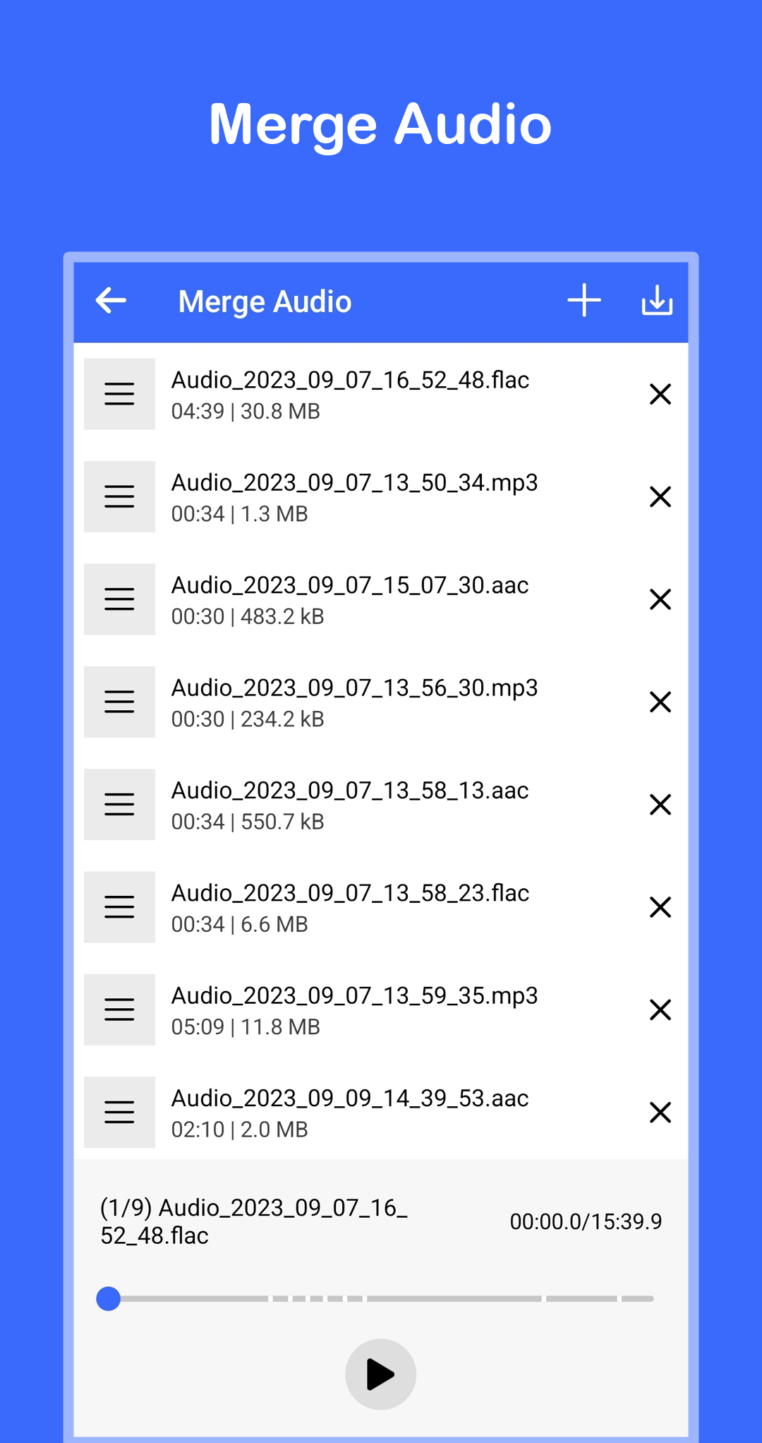 اسکرین شات 5 برنامه Video to MP3 Convert