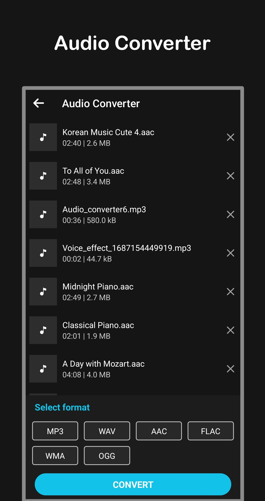 اسکرین شات 2 برنامه Video Converter