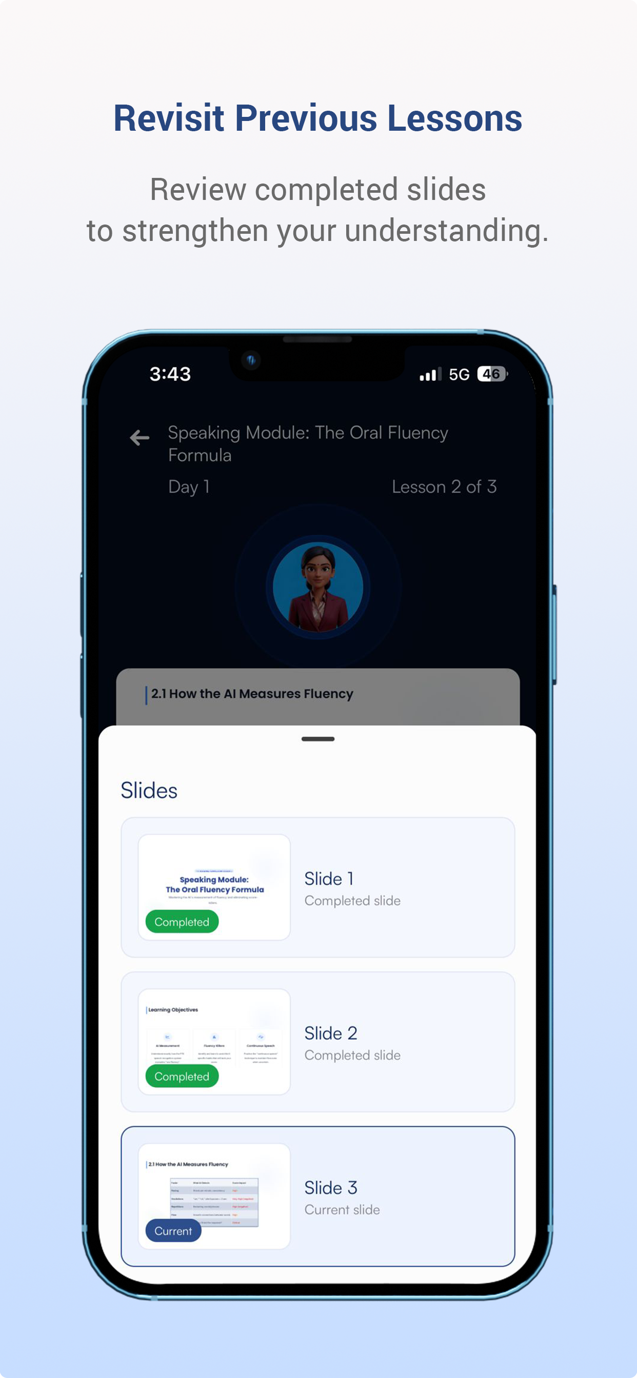 اسکرین شات 6 برنامه PTE/IELTS Practice & AI Tutor