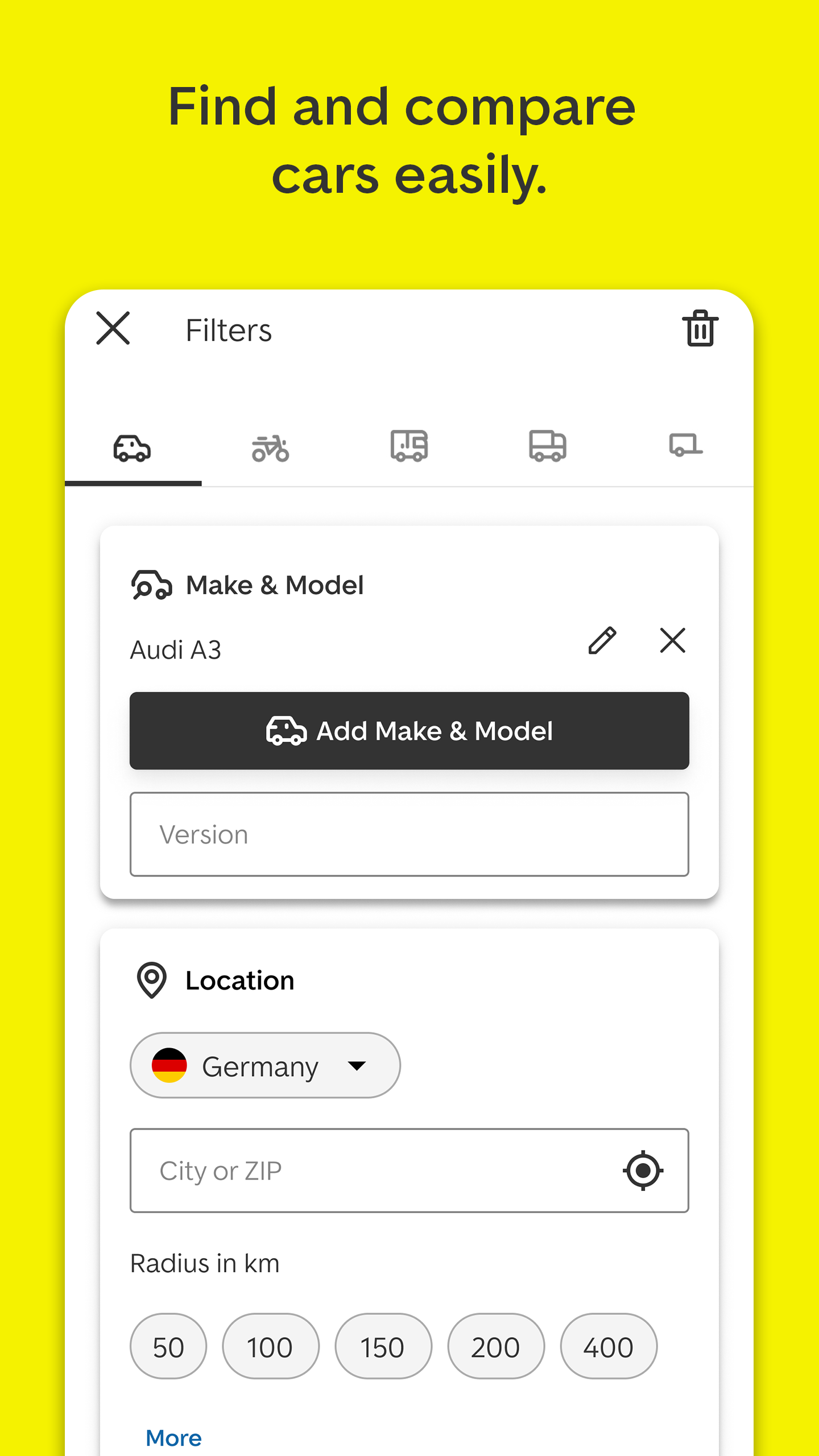 اسکرین شات 3 برنامه AutoScout24: Automobile market