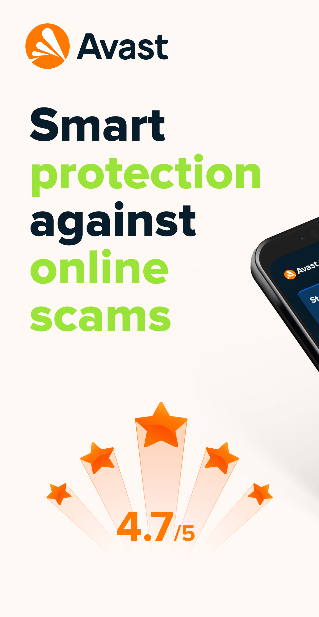 اسکرین شات 1 برنامه Avast One: Antivirus, Security