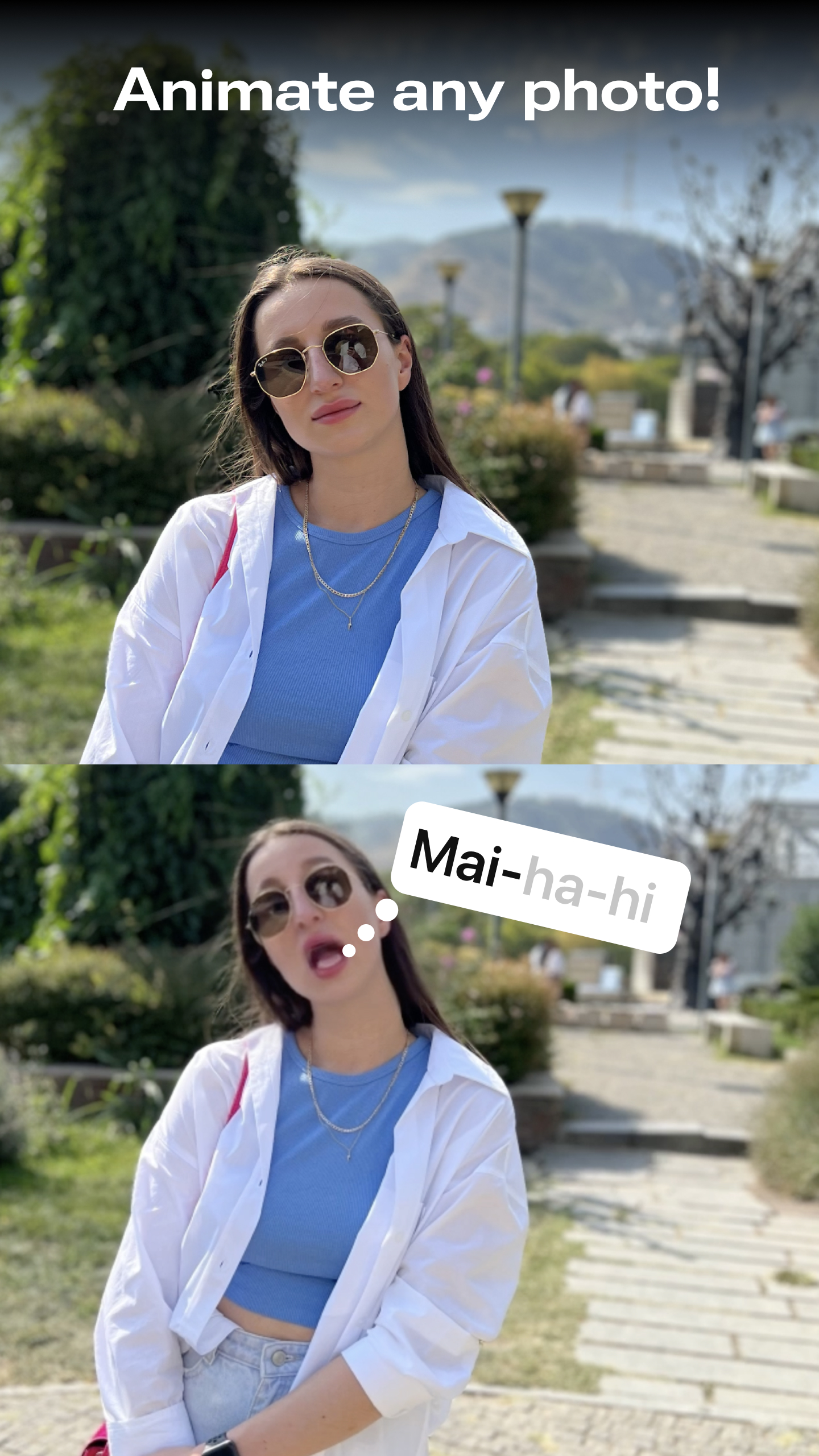 اسکرین شات 1 برنامه Avatarify: AI Face Animator