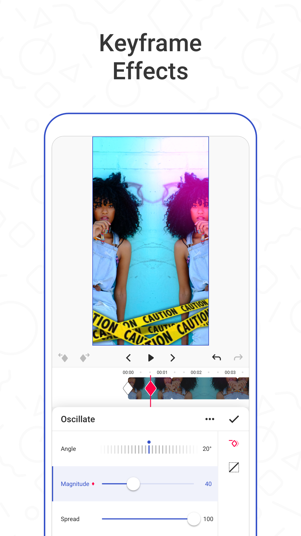 اسکرین شات 3 برنامه Funimate Video Editor & Maker