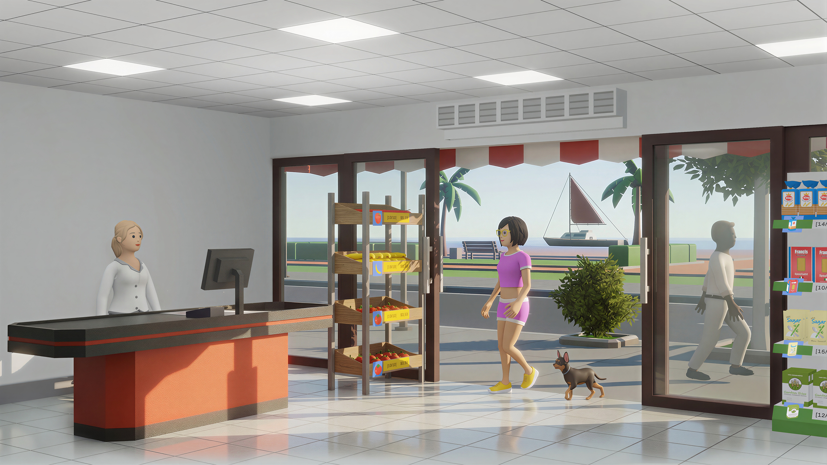 اسکرین شات 5 بازی AveStore Supermarket Simulator