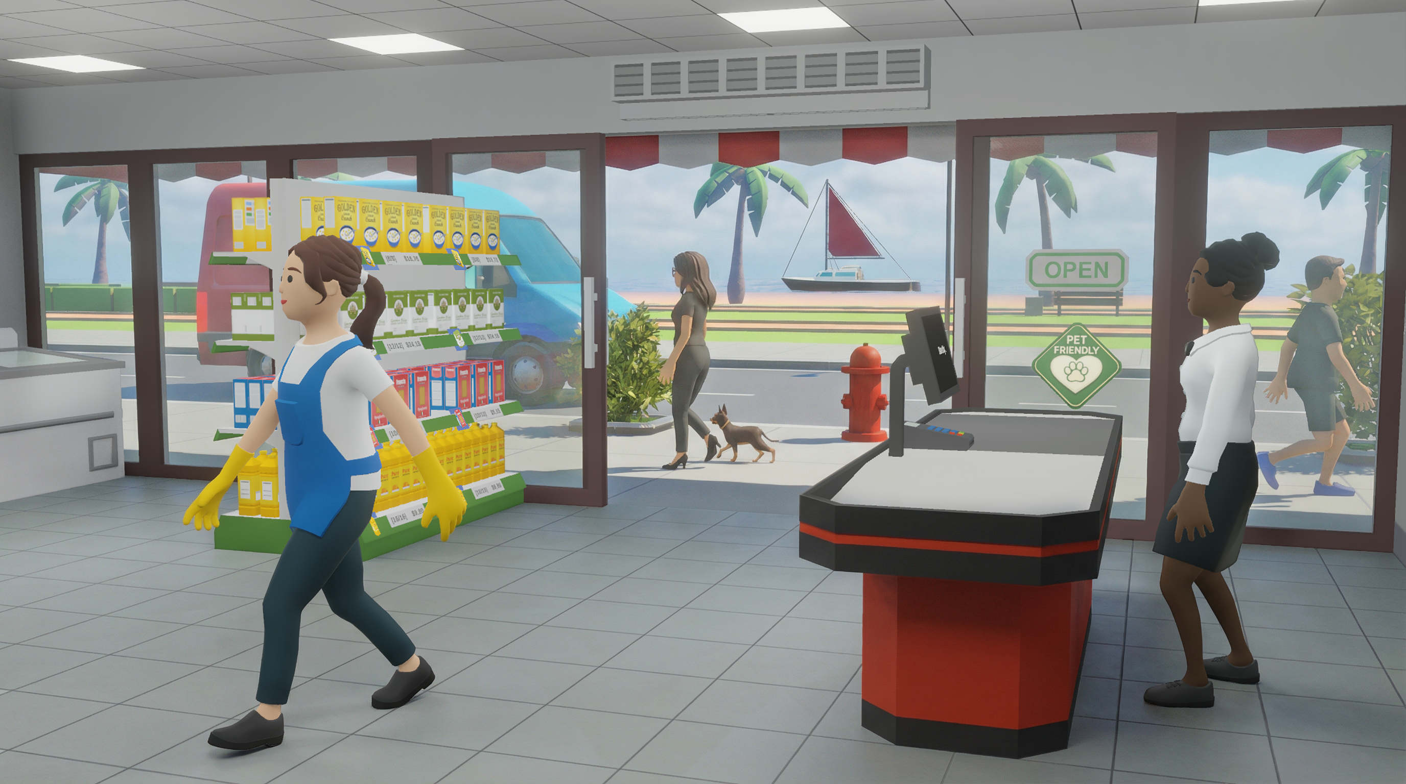 اسکرین شات 6 بازی AveStore Supermarket Simulator