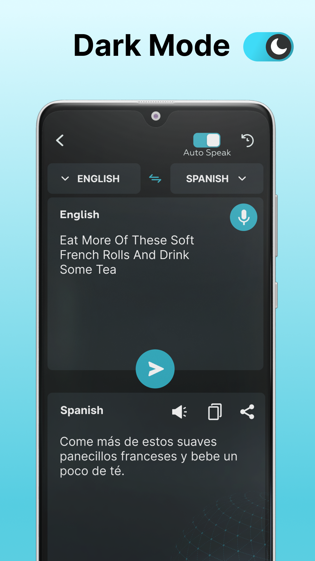 اسکرین شات 7 برنامه AI Voice Translator: Translate