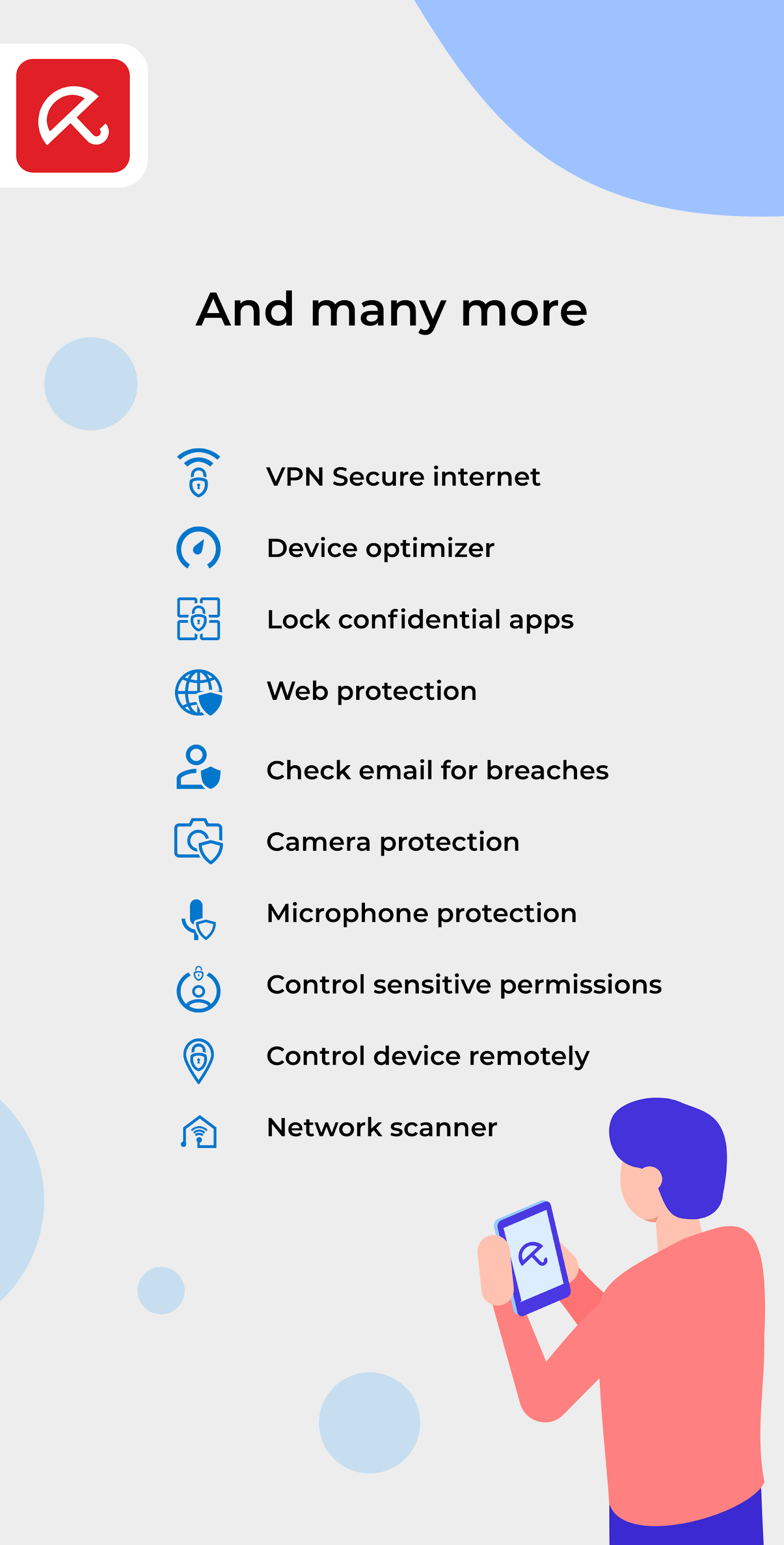 اسکرین شات 6 برنامه Avira Security Antivirus & VPN