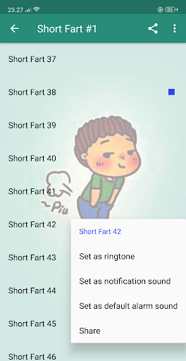اسکرین شات 4 برنامه Fart Sounds Prank App - Funny Noises & Soundboard