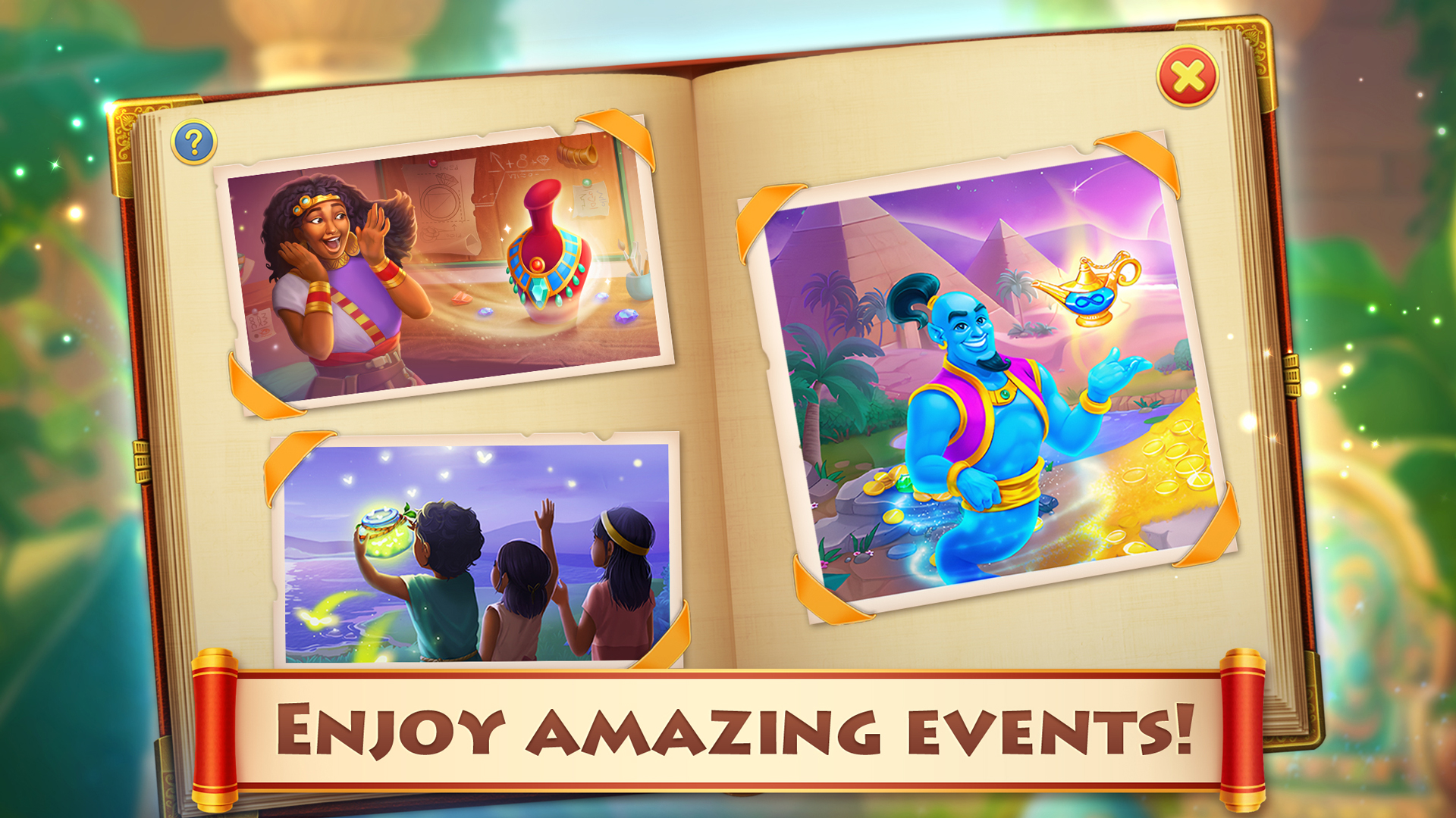 اسکرین شات 6 بازی Cradle of Empires・Match 3 game