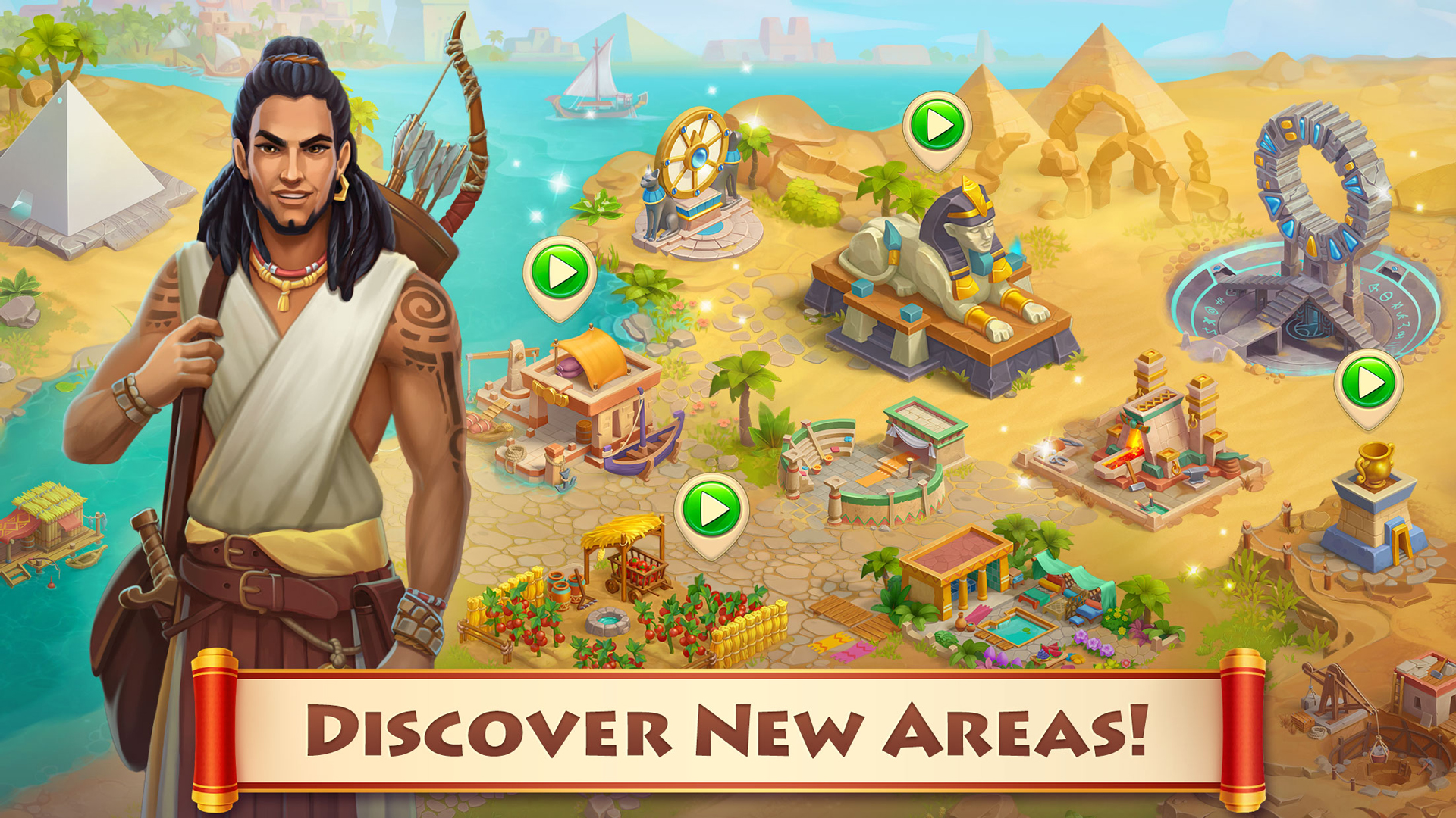 اسکرین شات 4 بازی Cradle of Empires・Match 3 game