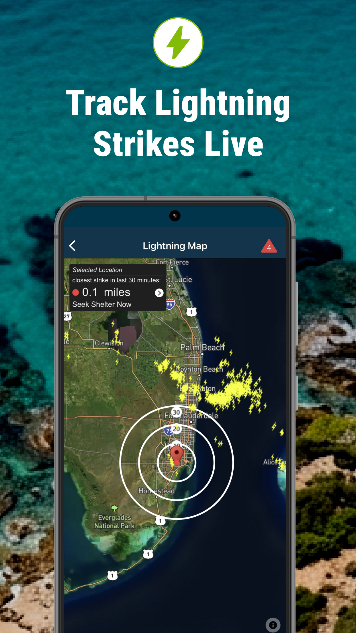 اسکرین شات 5 برنامه WeatherBug: Weather Forecast
