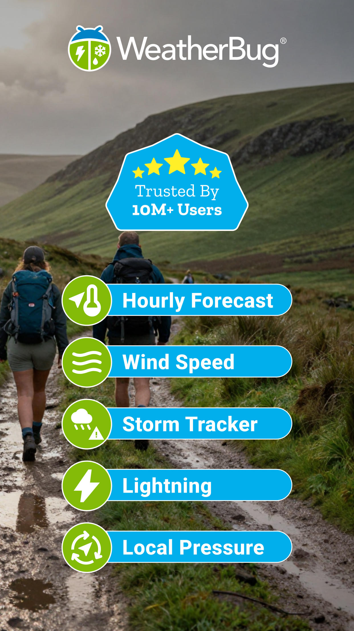 اسکرین شات 1 برنامه WeatherBug: Weather Forecast