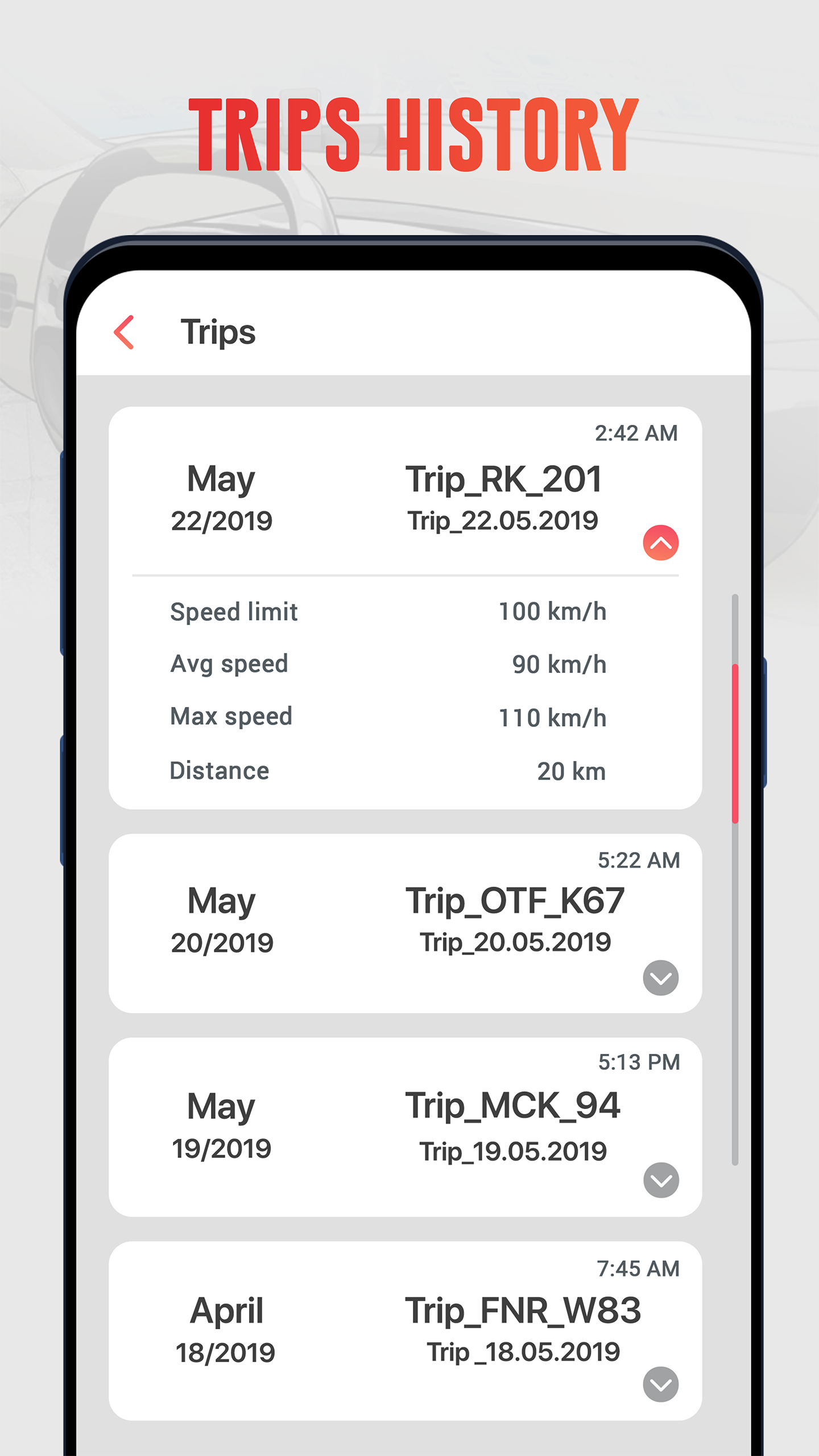 اسکرین شات 5 برنامه GPS Speedometer OBD2 Dashboard