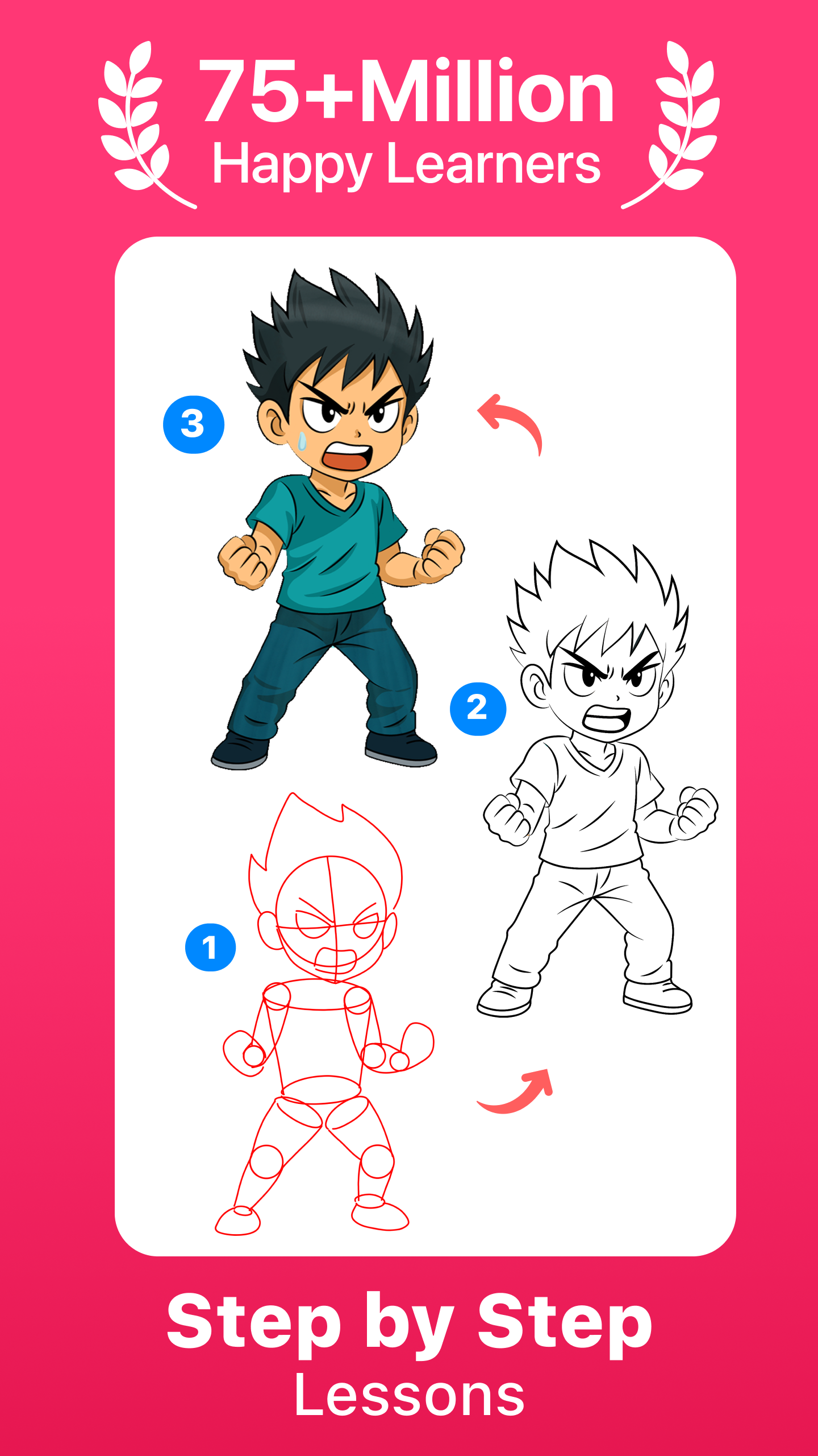 اسکرین شات 5 برنامه Drawing Desk: Learn to Draw