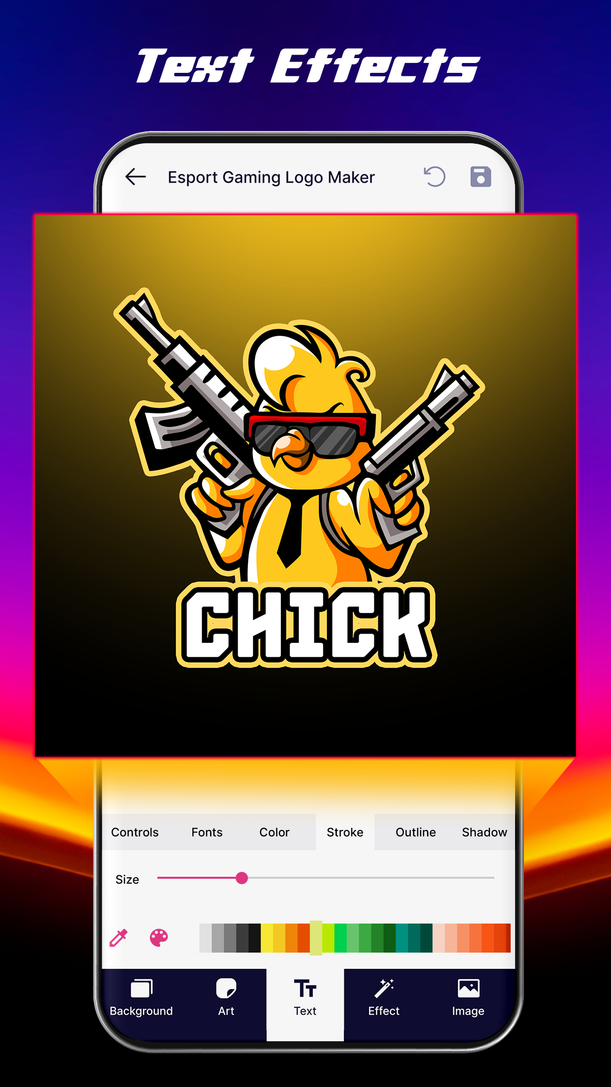 اسکرین شات 4 برنامه Gaming Logo Maker: Esport Logo