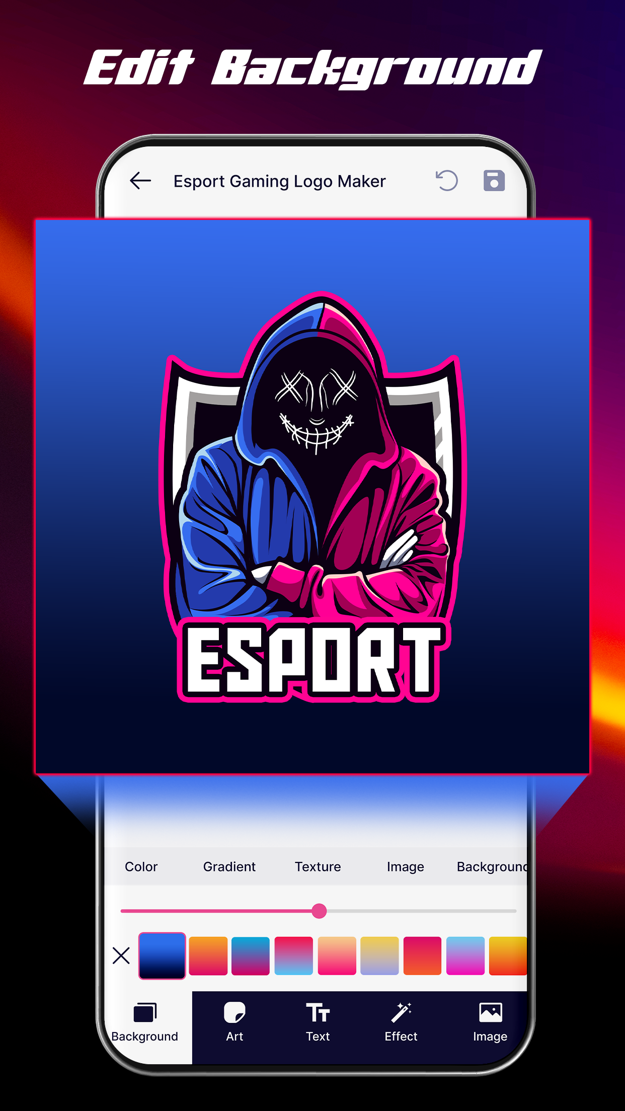اسکرین شات 2 برنامه Gaming Logo Maker: Esport Logo