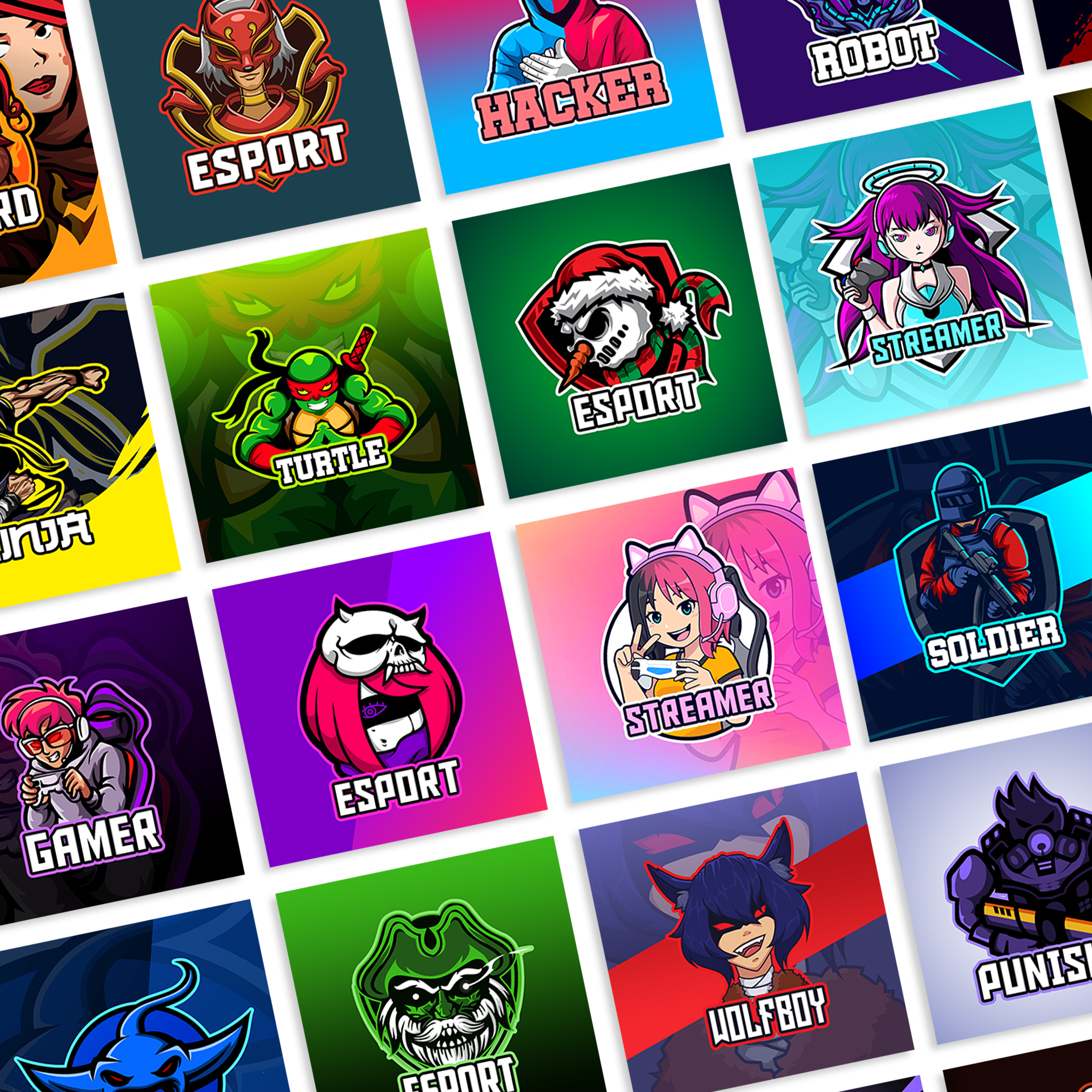 اسکرین شات 1 برنامه Gaming Logo Maker: Esport Logo