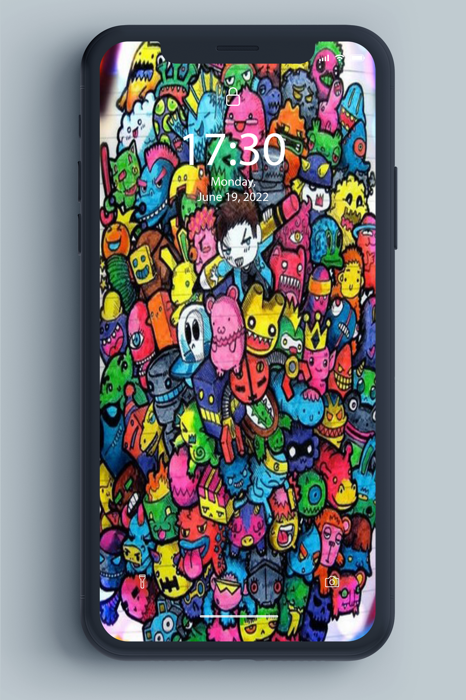 اسکرین شات 2 برنامه Doodle Art Wallpaper