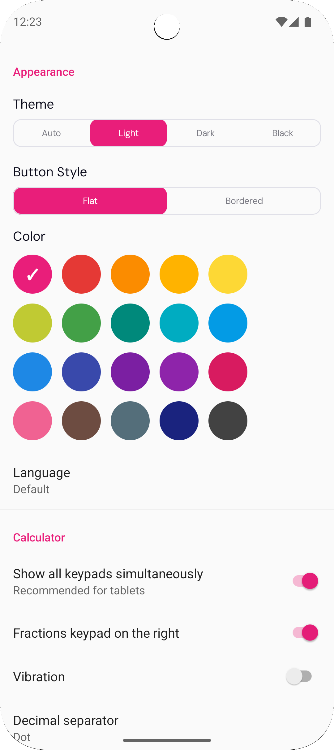 اسکرین شات 6 برنامه Fraction Calculator & Solver