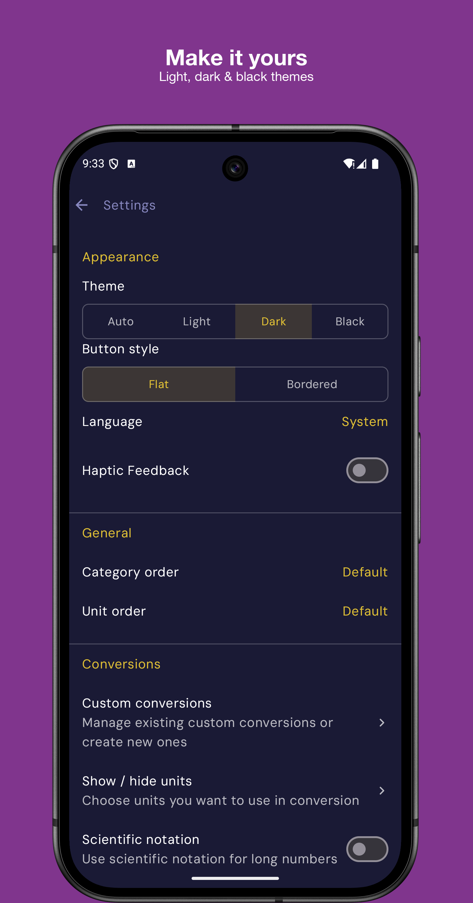 اسکرین شات 7 برنامه Unit Converter - Offline