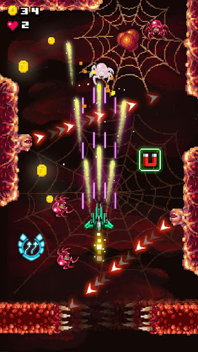 اسکرین شات 4 بازی Retro Space War: Galaxy Attack Alien Shooter Game