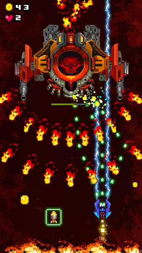 اسکرین شات 2 بازی Retro Space War: Galaxy Attack Alien Shooter Game