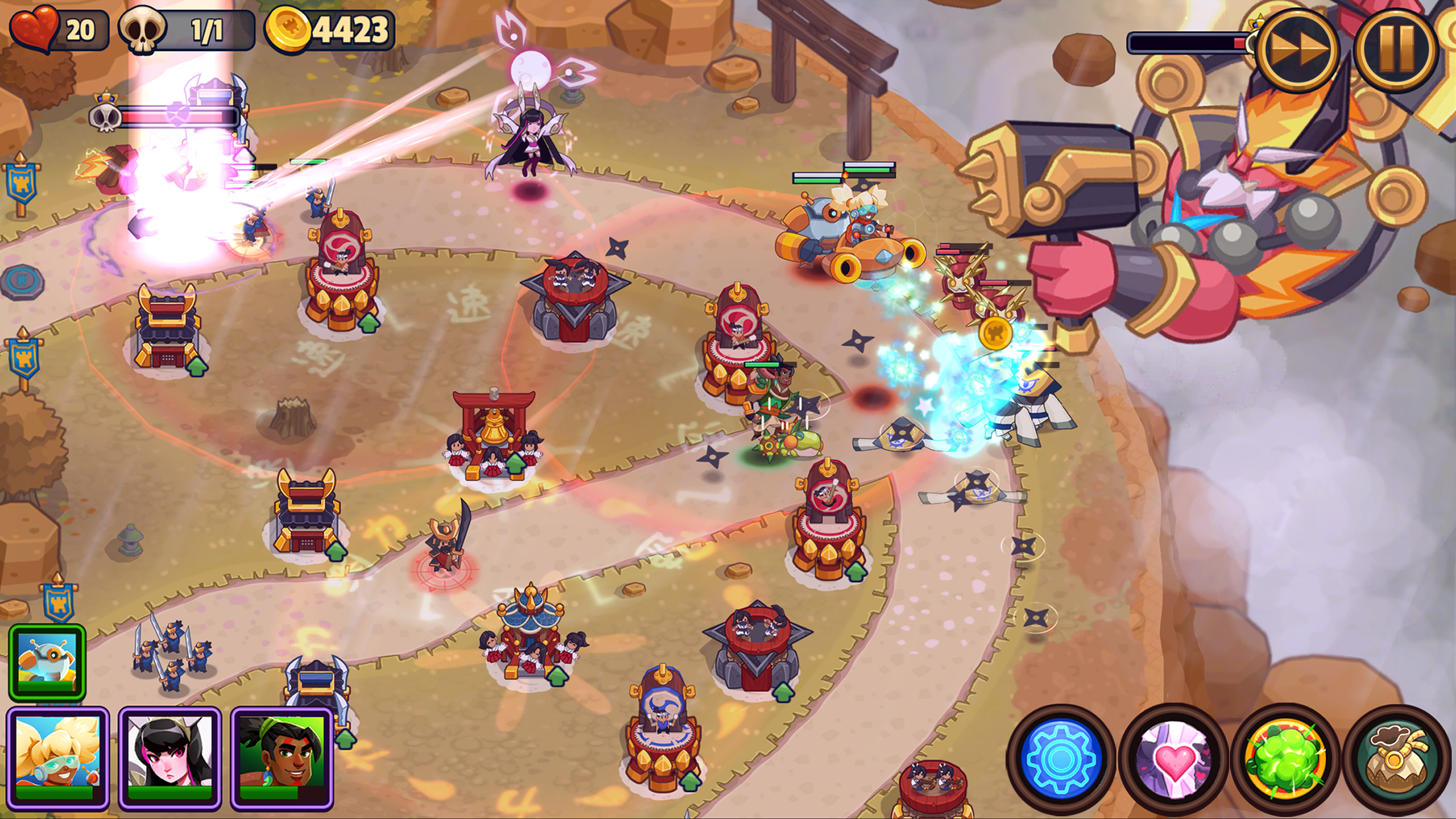 اسکرین شات 8 بازی Realm Defense: Hero Legends TD