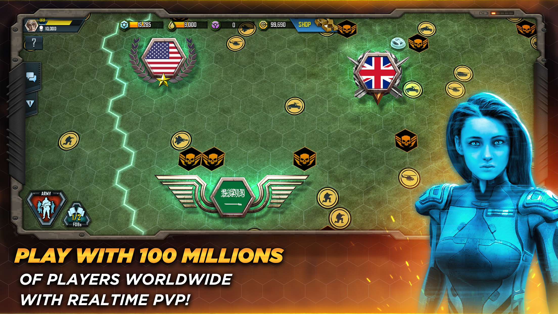 اسکرین شات 6 بازی Asefat Al-Harb