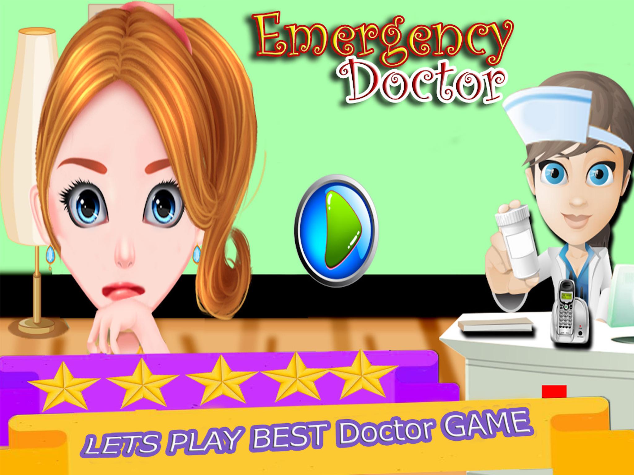 اسکرین شات 4 بازی Emergency Injection Doctor Games for Girls