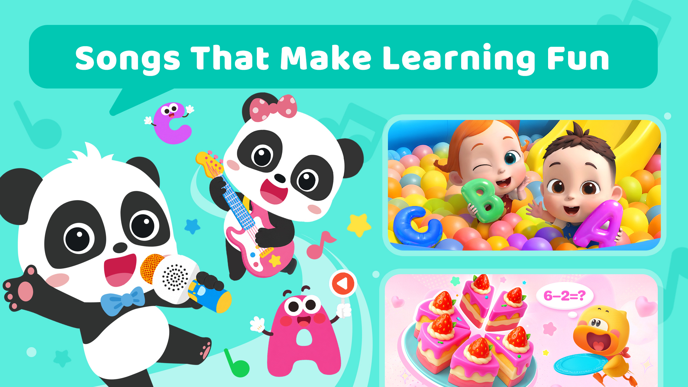 اسکرین شات 6 برنامه BabyBus TV:Kids Videos & Games