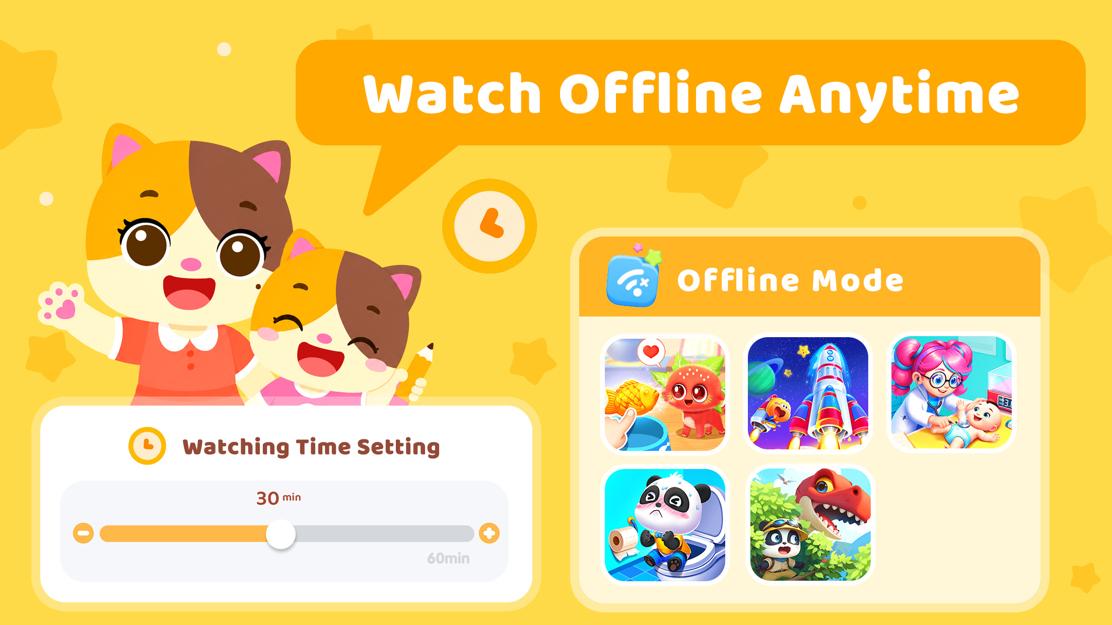اسکرین شات 3 برنامه BabyBus TV:Kids Videos & Games