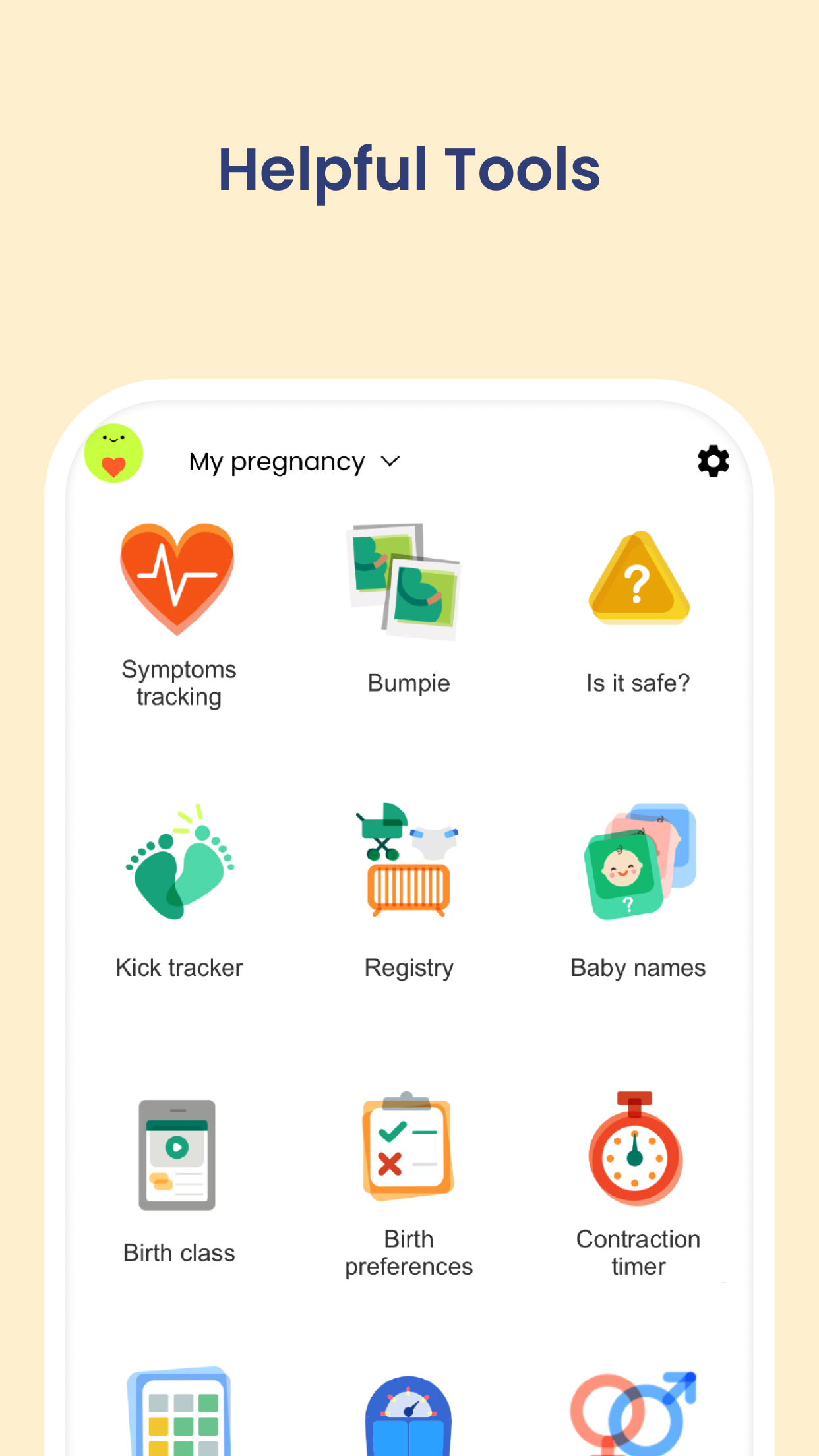 اسکرین شات 7 برنامه Pregnancy App & Baby Tracker