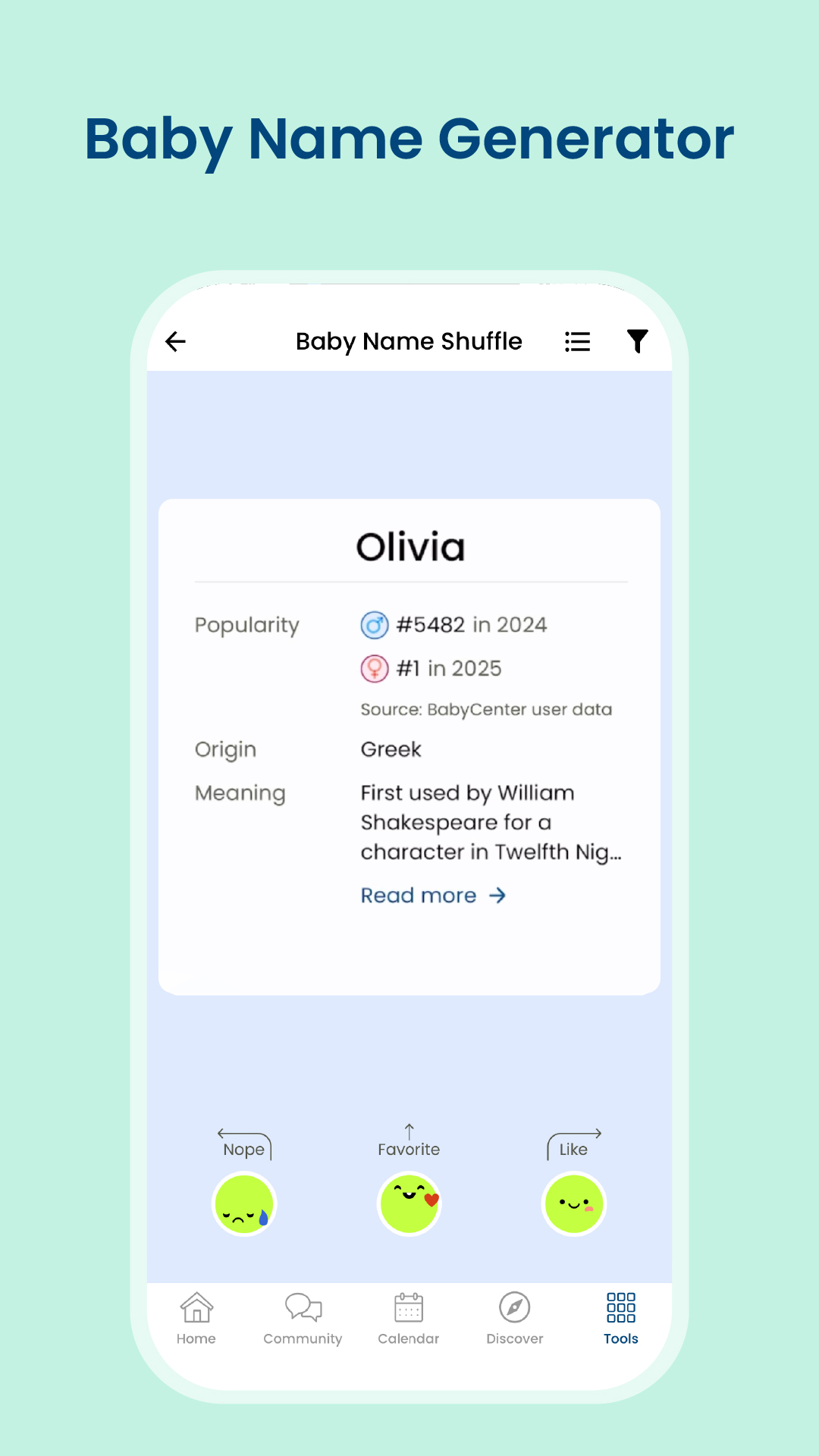 اسکرین شات 8 برنامه Pregnancy App & Baby Tracker