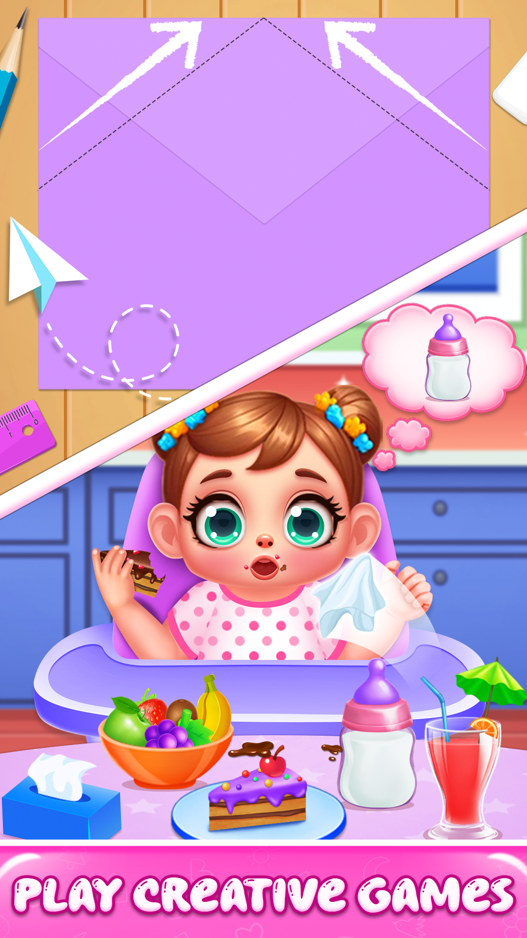اسکرین شات 4 بازی Cute Baby Daycare : Babysitter