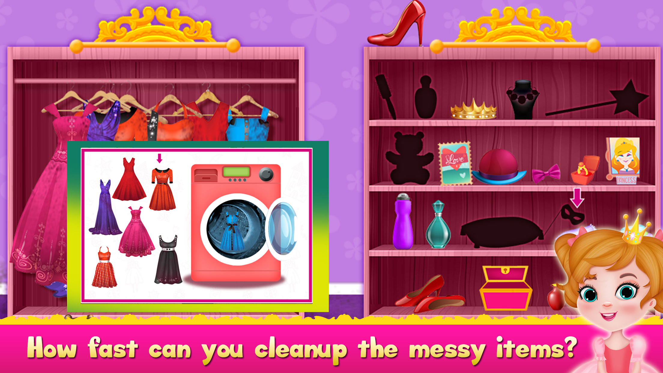 اسکرین شات 8 بازی Cleaning games for Kids Girls