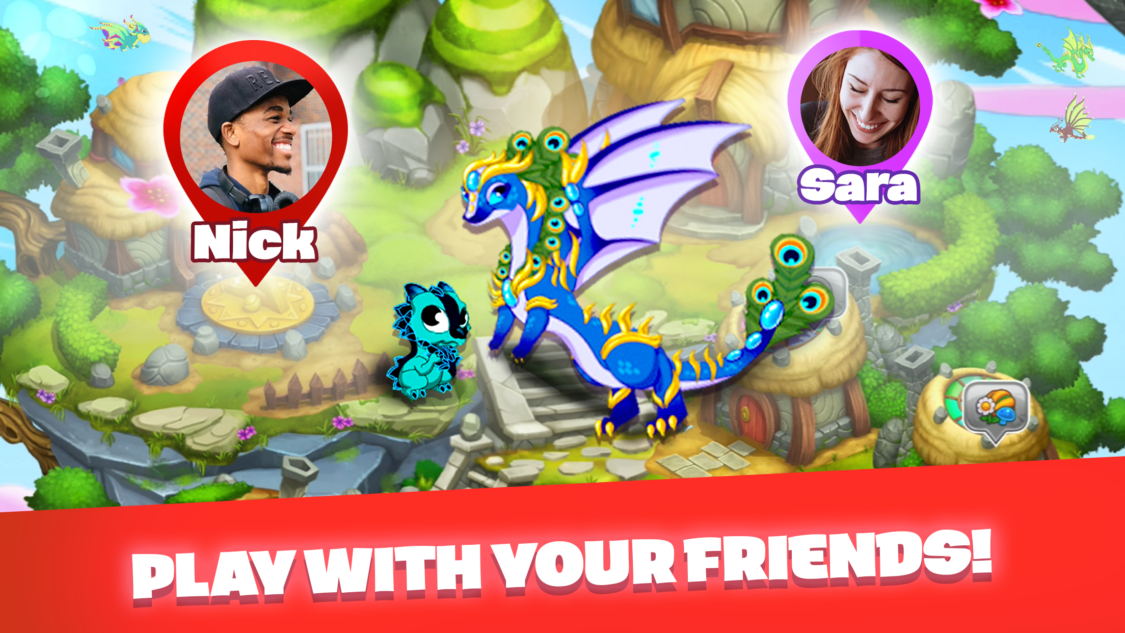 اسکرین شات 6 بازی DragonVale: Hatch Dragon Eggs