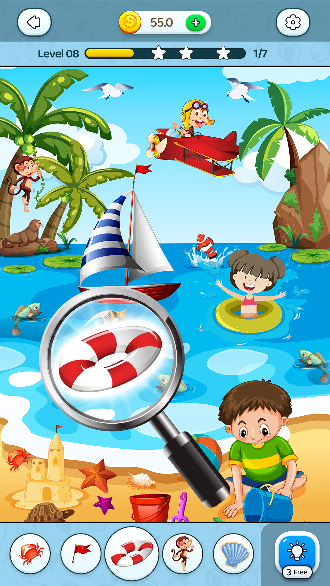 اسکرین شات 3 برنامه Scavenger Hunt: Hidden Object